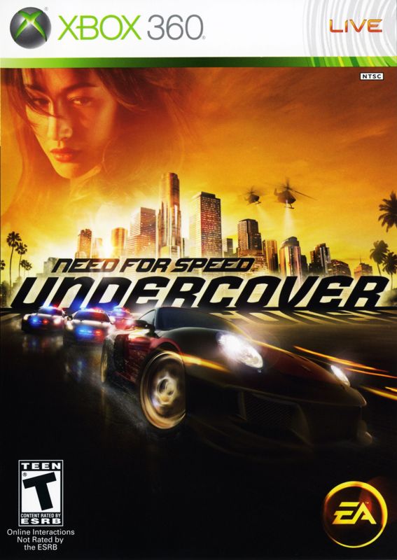 Need for Speed: Undercover box art for Xbox 360
